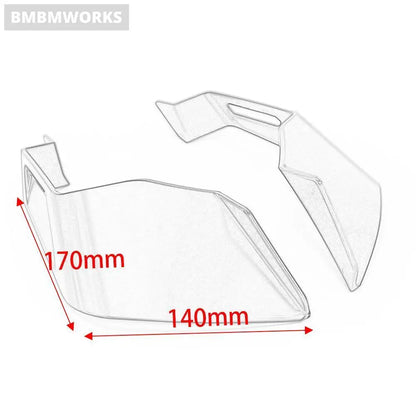 Aerodynamic Wing Kit Fixed Winglet Fairing Yamaha Kawasaki Honda Bmw