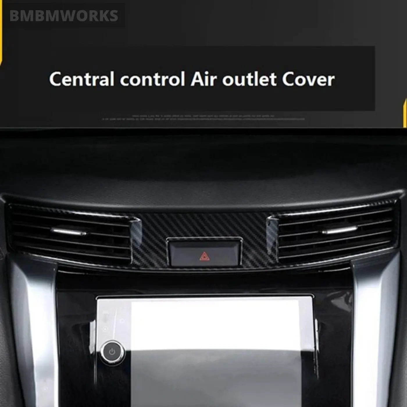 Air Conditioner Ac Outlet Vent Frame Cover Trim For Navara Np300 2015-2020