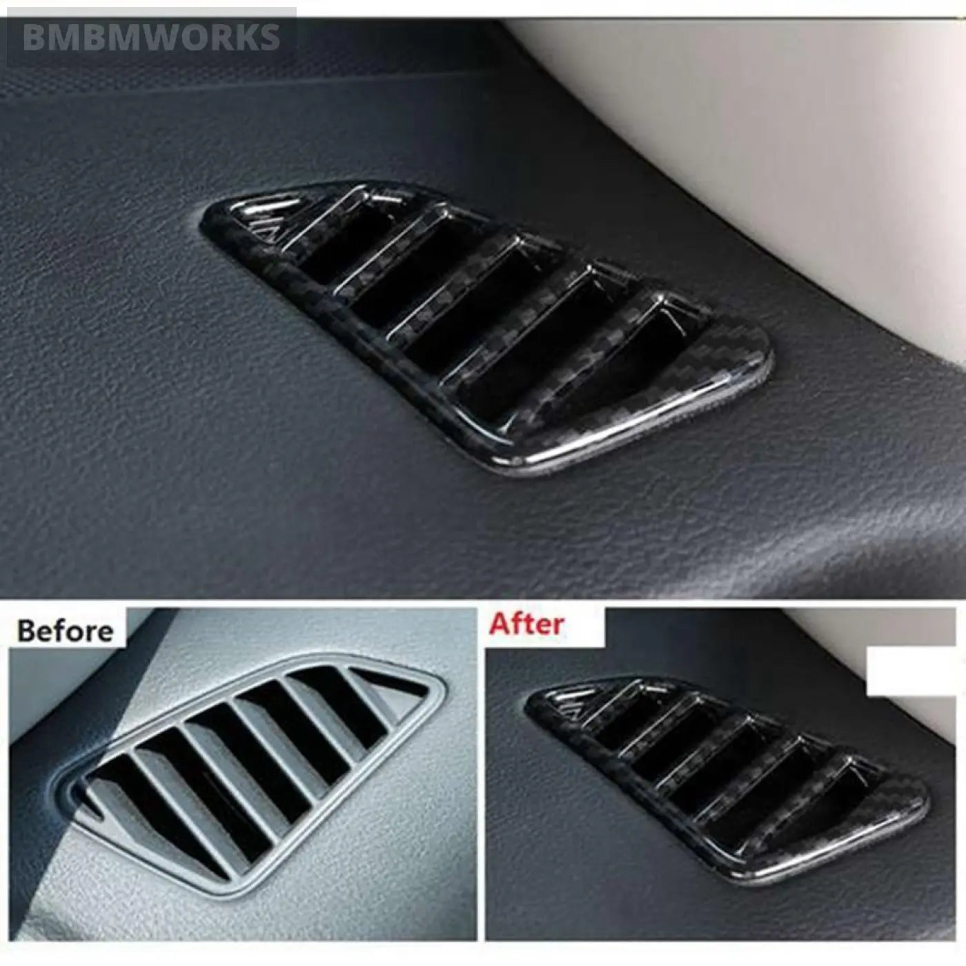 Air Conditioner Ac Outlet Vent Frame Cover Trim For Navara Np300 2015-2020