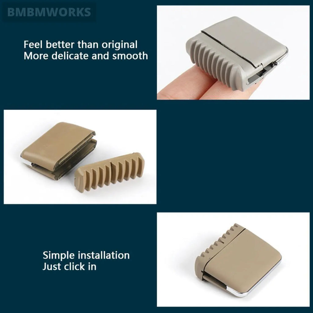 Air Vent Tab Clip Beige Paddle Left/Right Ac For Mercedes Benz S Class