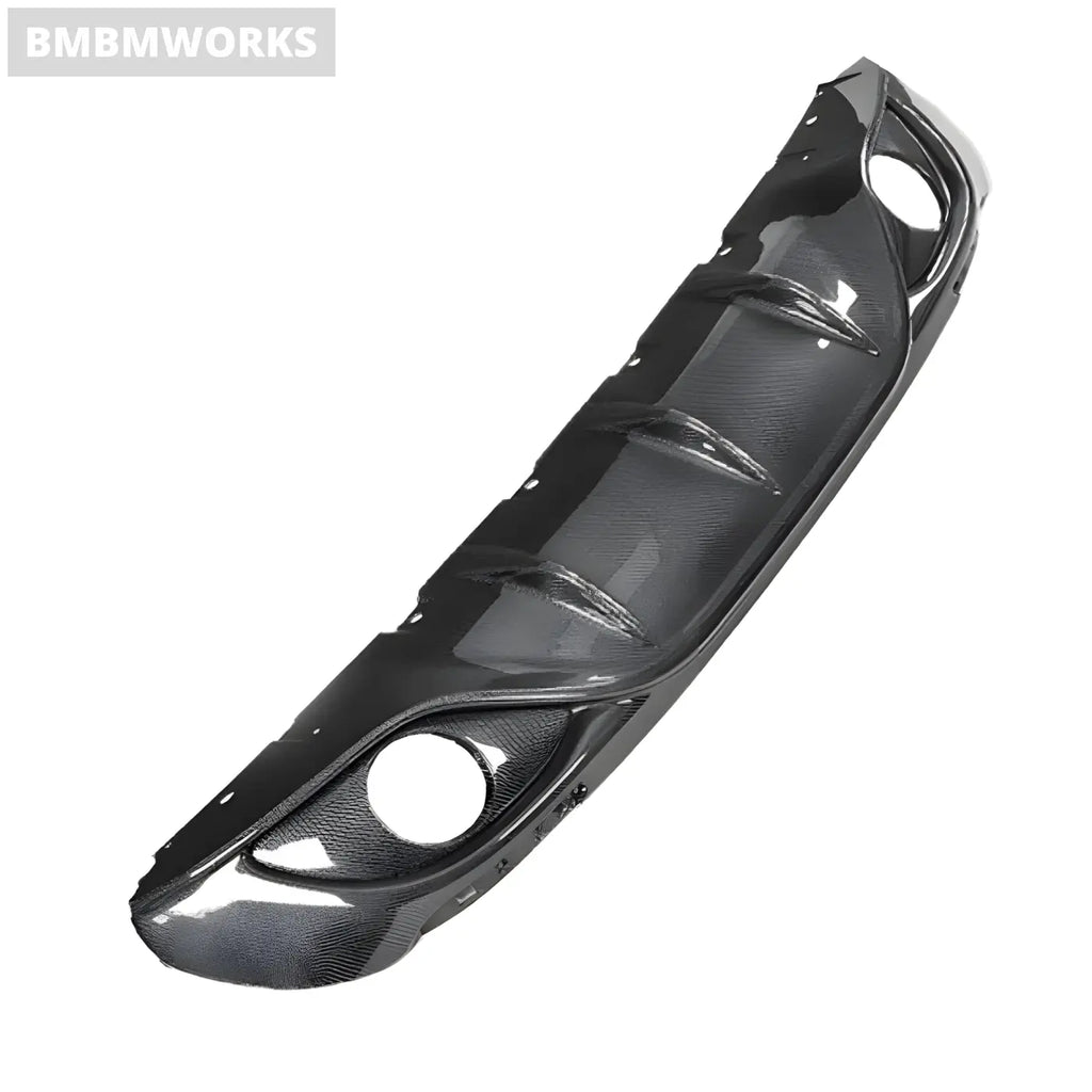 Alfa Romeo Giulia Carbon Fiber Rear Bumper Diffuser Body Kit (2016-2019) Body Kits & Performance 4