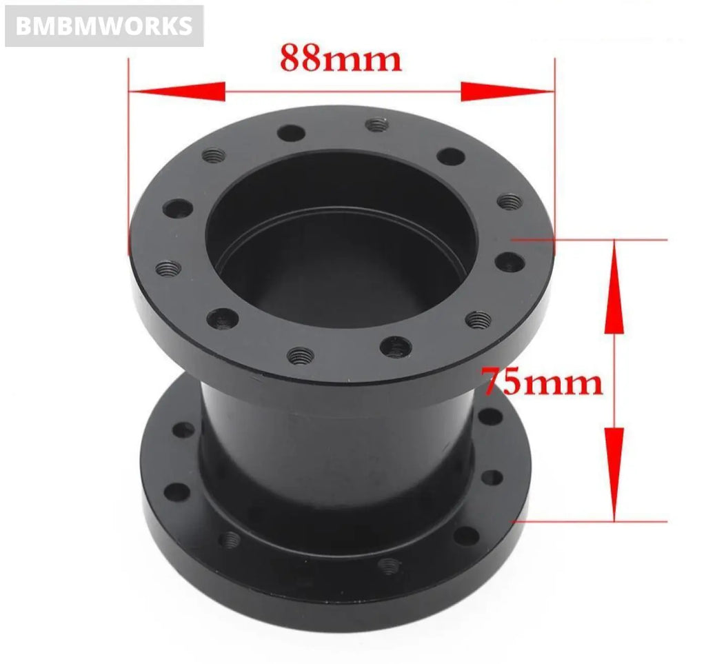 Aluminum Alloy 75Mm Height Steering Wheel Hub Extension Adapter Spacer