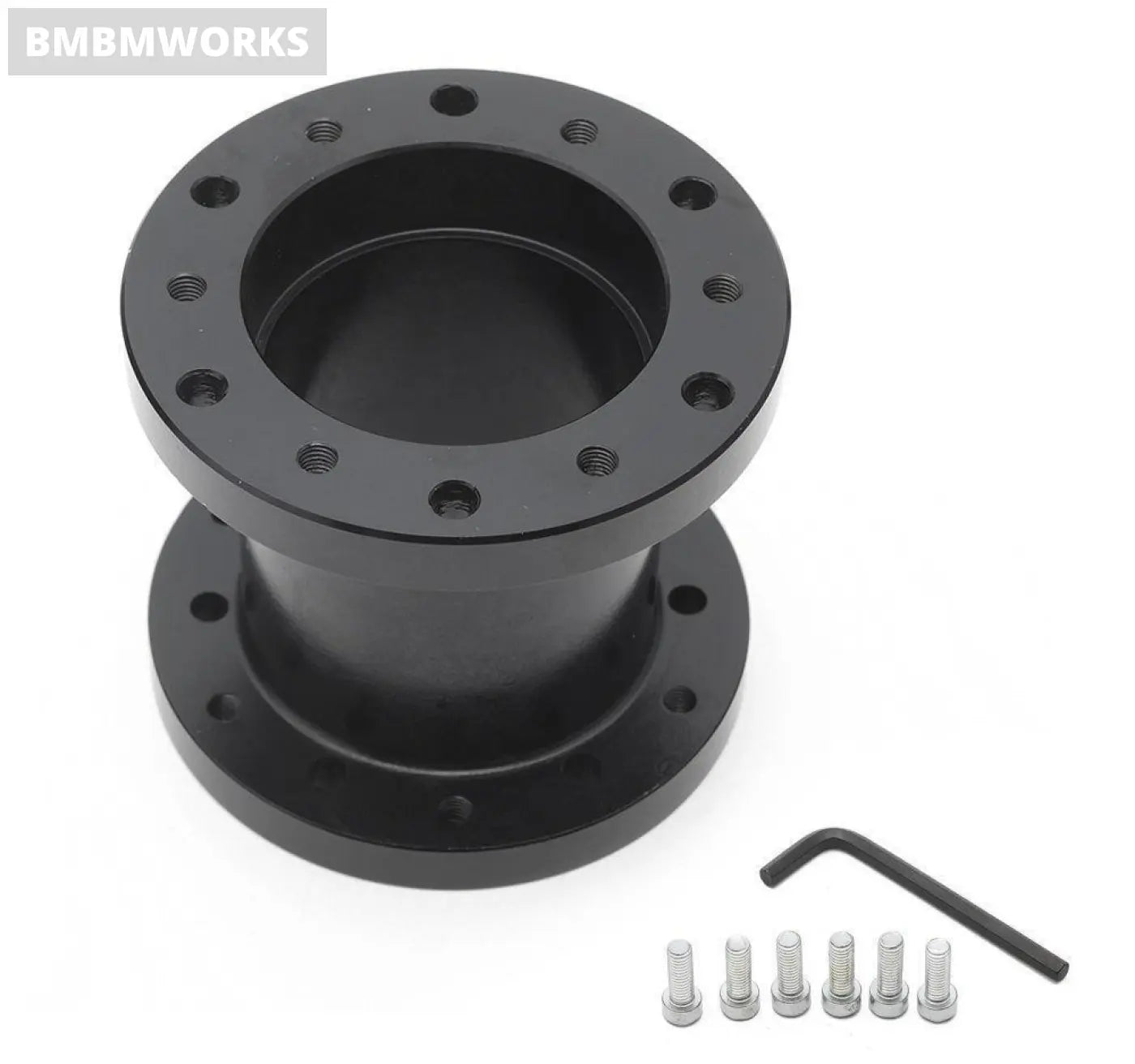Aluminum Alloy 75Mm Height Steering Wheel Hub Extension Adapter Spacer