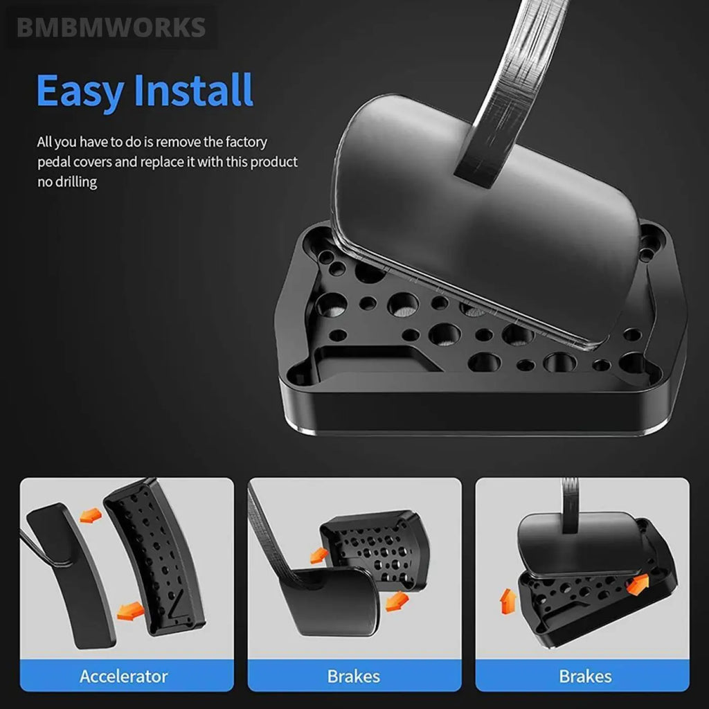 Aluminum Brake And Accelerator Pedal Covers Dodge Durango Jeep Grand Cherokee