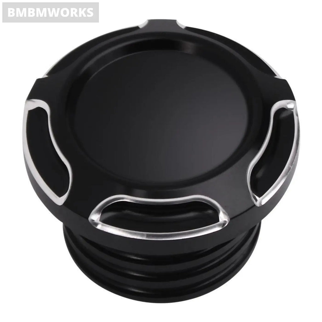 Aluminum Gas Cap Fuel Tank Cover Harley Sportster Xl 883 1200 48 Dyna Touring