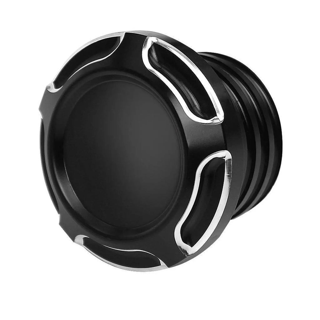 Aluminum Gas Cap Fuel Tank Cover Harley Sportster Xl 883 1200 48 Dyna Touring