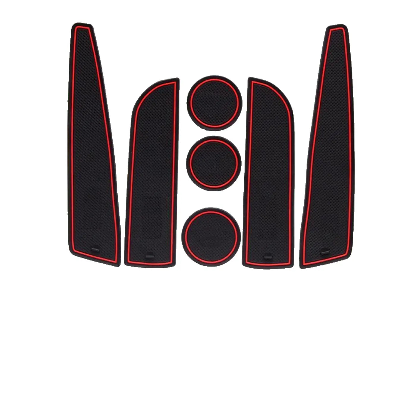 Anti-Slip Rubber Cup Cushion Door Groove Mat Cooper S 2006~2013 Bmw Mini R56 R57