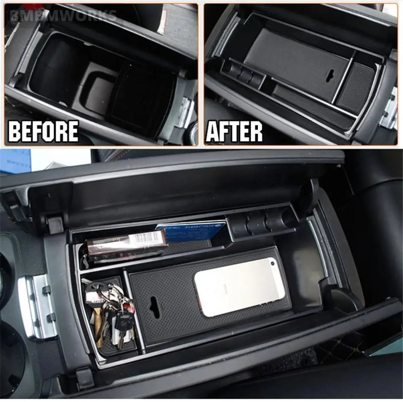 Armrest Box Storage Peugeot 3008 3008Gt 5008 2017 2018 2019 2020