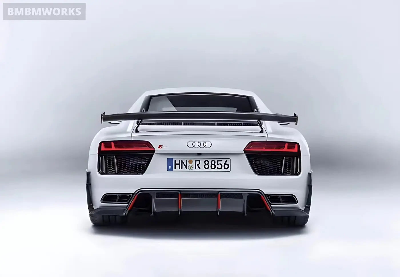 Audi R8 4S Forged Carbon Fiber GT Style Rear Spoiler / Wing (2016-2024) Body Kits & Performance