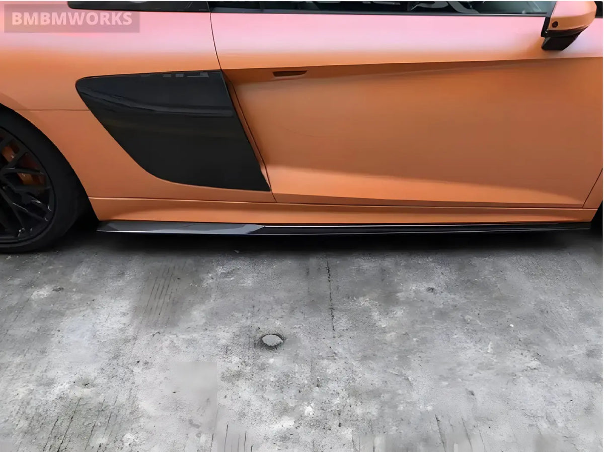 Audi R8 Blade Door Aprons & Carbon Fiber Side Skirts Bumper Kit (2016-2018) Body Kits & Performance 2