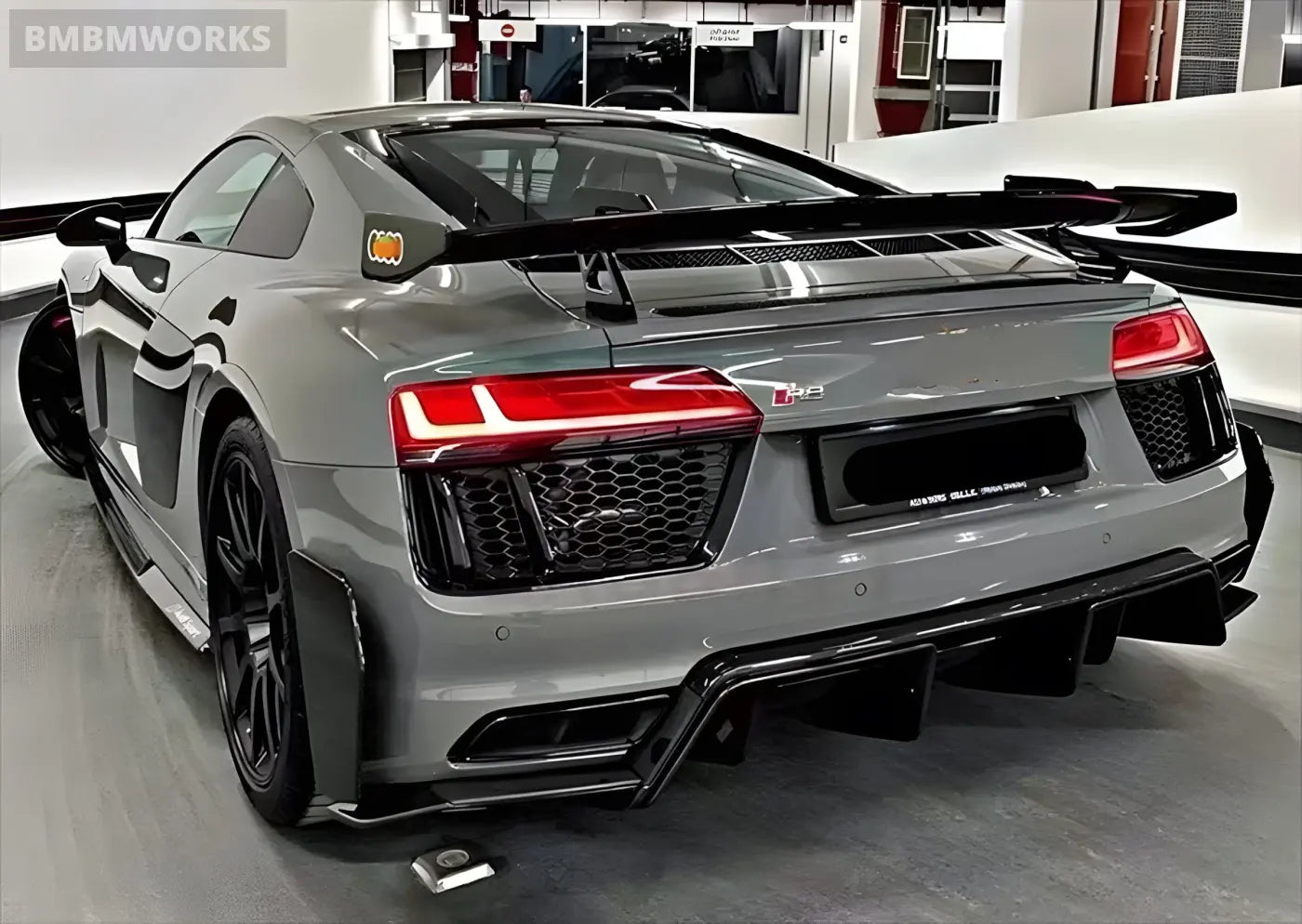 Audi R8 Carbon Fiber Body Kit (Front Lip Side Skirts Rear Diffuser) 2017-2024 Body Kits & Performance 4