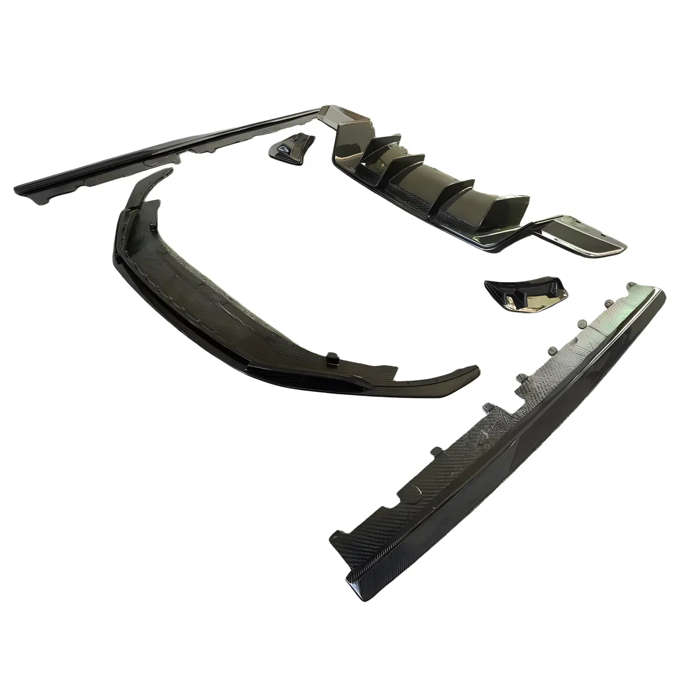 Audi R8 Carbon Fiber Body Kit (Front Lip Side Skirts Rear Diffuser) 2017-2024 Body Kits & Performance 4