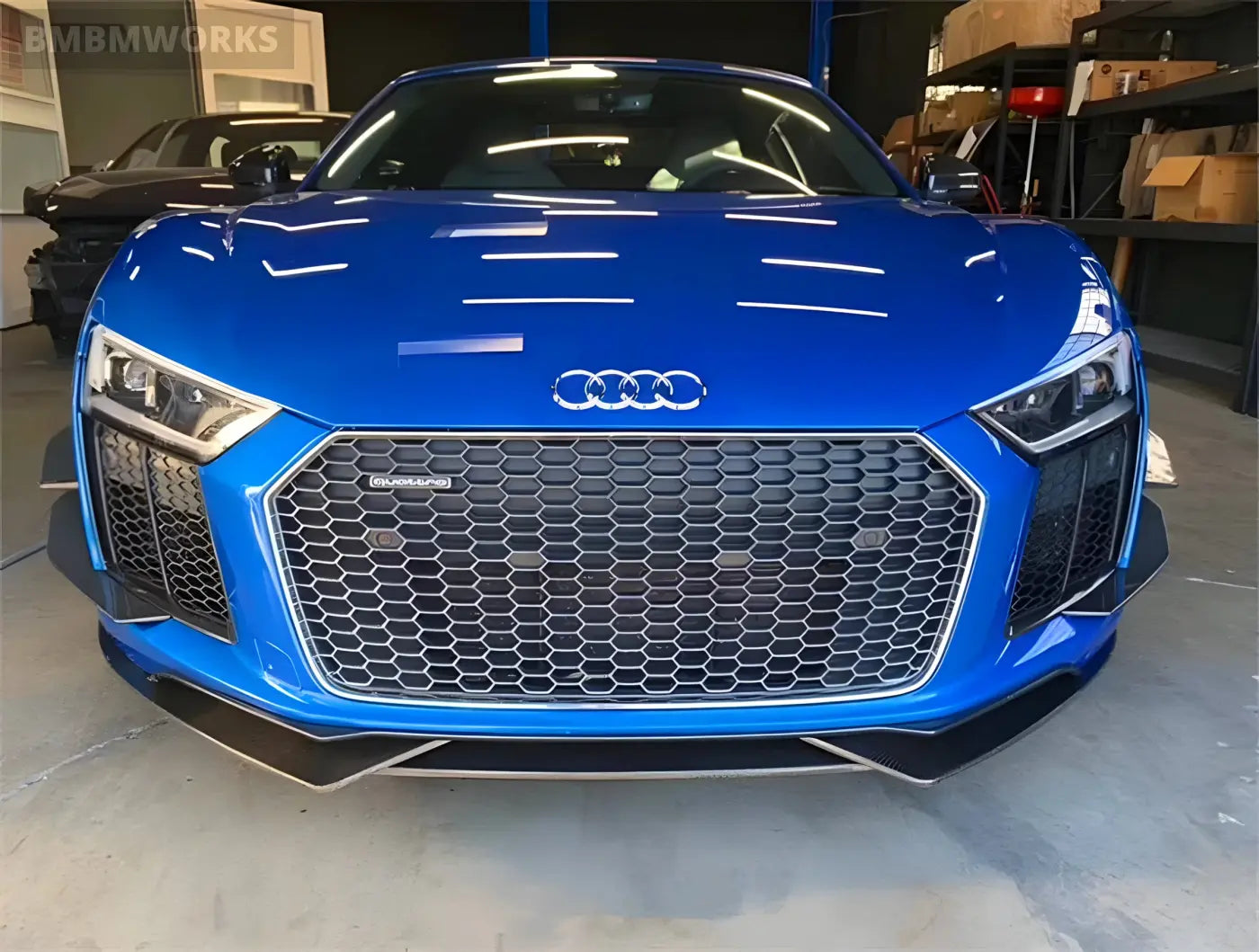 Audi R8 + Carbon Fiber Front Lip (2017-2019) Body Kits & Performance 4