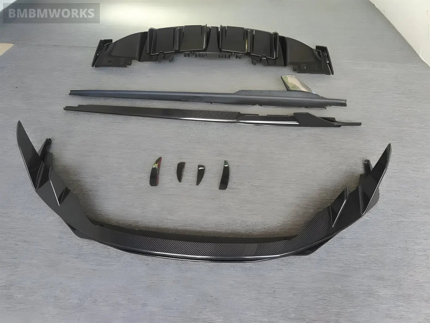 Audi R8 Carbon Fiber Front Lip Mouth Spoiler Body Kit (2017-2024) Body Kits & Performance 4