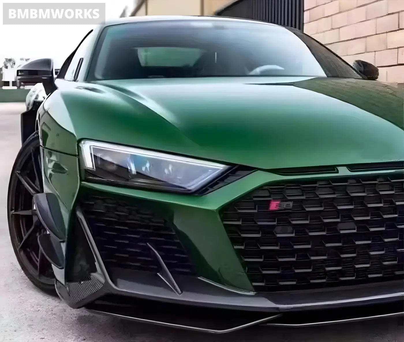 Audi R8 Carbon Fiber Front Lip Splitter (2021-2023) Body Kits & Performance 4