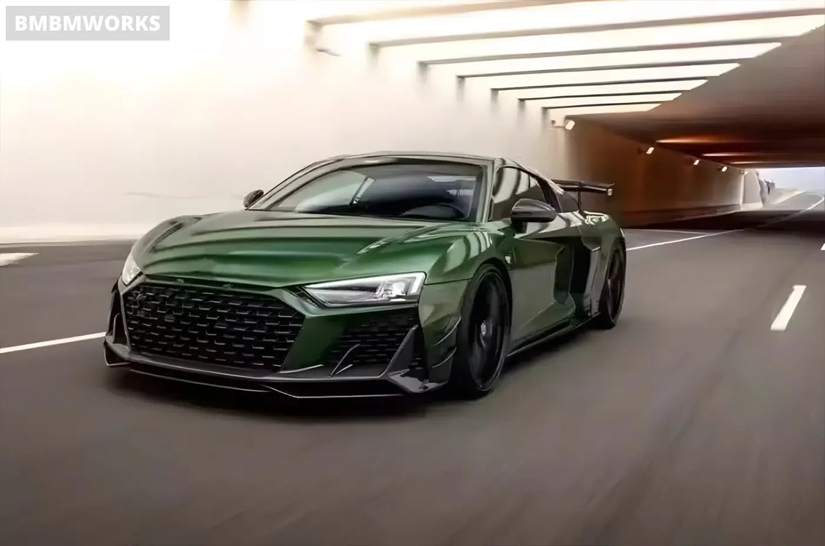 Audi R8 Carbon Fiber Front Lip Splitter (2021-2023) Body Kits & Performance 4