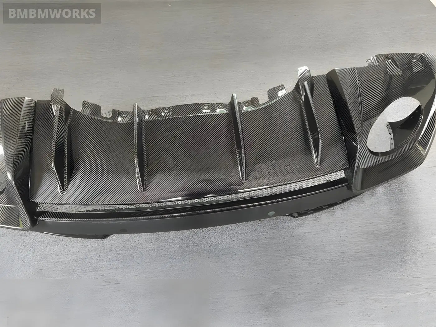 Audi R8 Carbon Fiber Rear Bumper Grille Side Body Kit (2017-2024) Body Kits & Performance 4