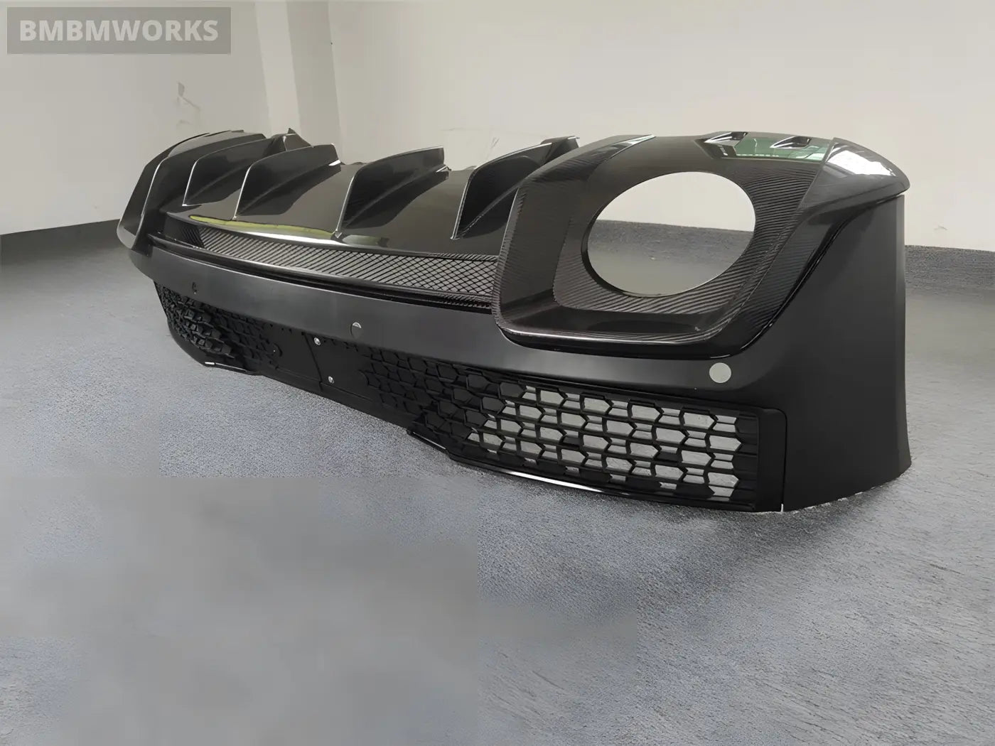 Audi R8 Carbon Fiber Rear Bumper Grille Side Body Kit (2017-2024) Body Kits & Performance 4