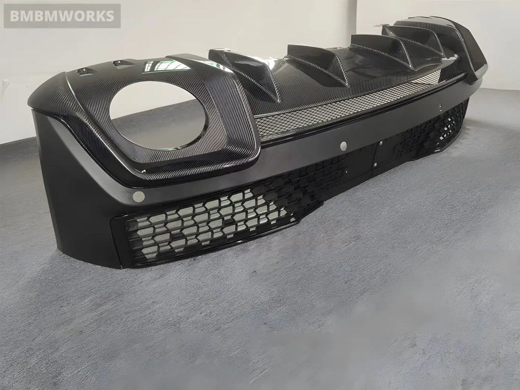 Audi R8 Carbon Fiber Rear Bumper Grille Side Body Kit (2017-2024) Body Kits & Performance 4