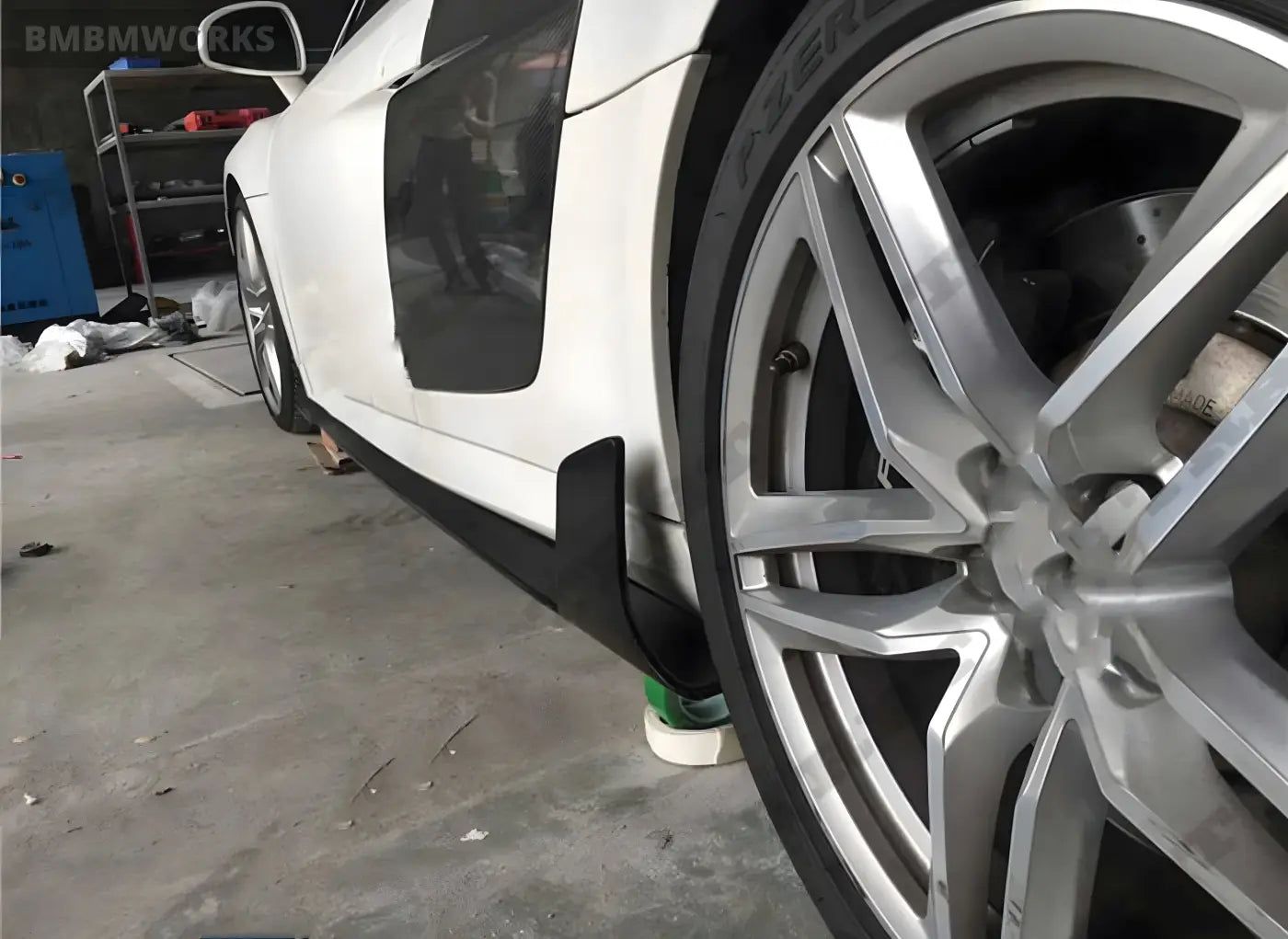 Audi R8 Carbon Fiber Side Shovel Skirt Body Kit Body Kits & Performance 2