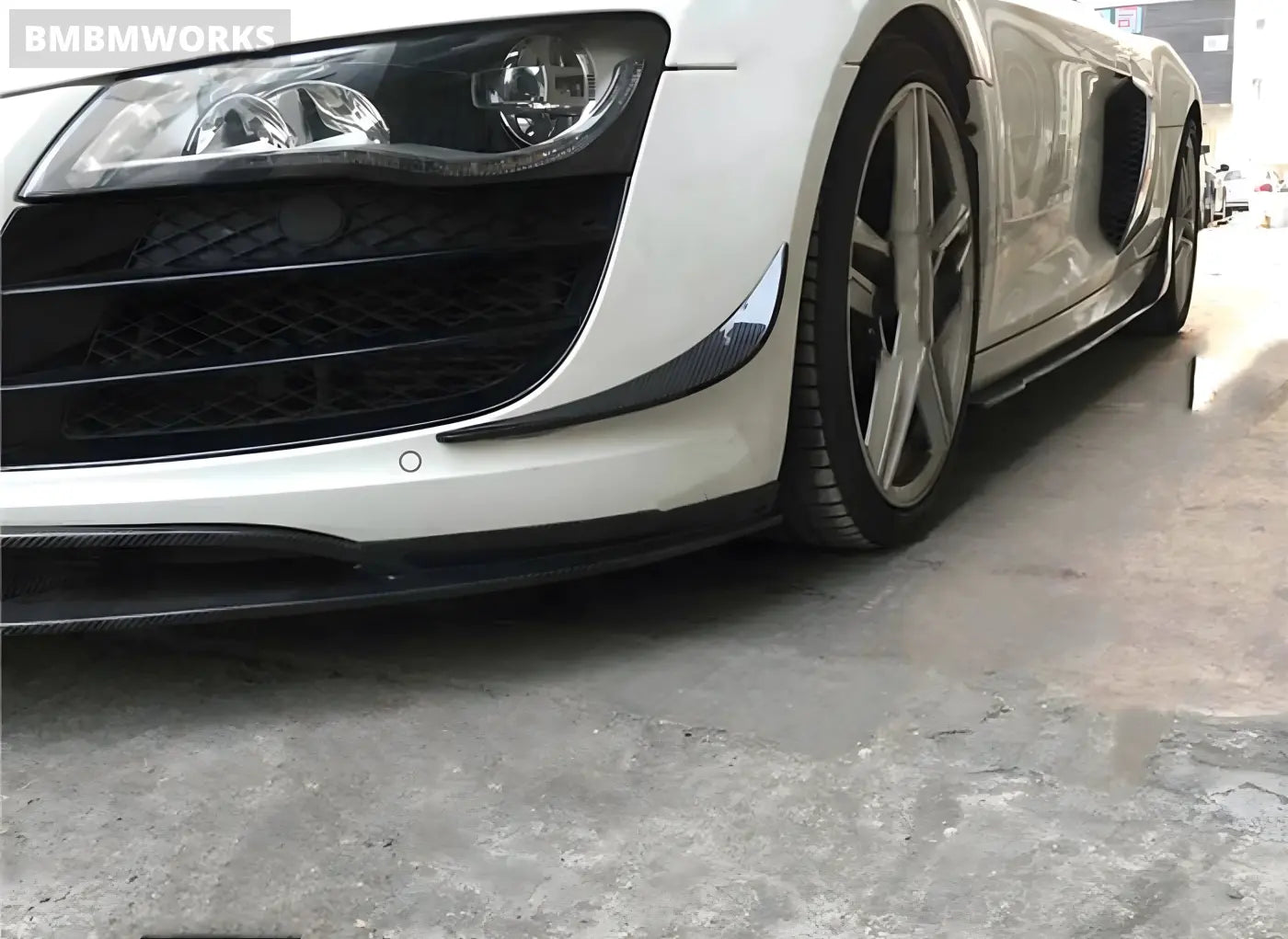 Audi R8 Carbon Fiber Side Shovel Skirt Body Kit Body Kits & Performance 2
