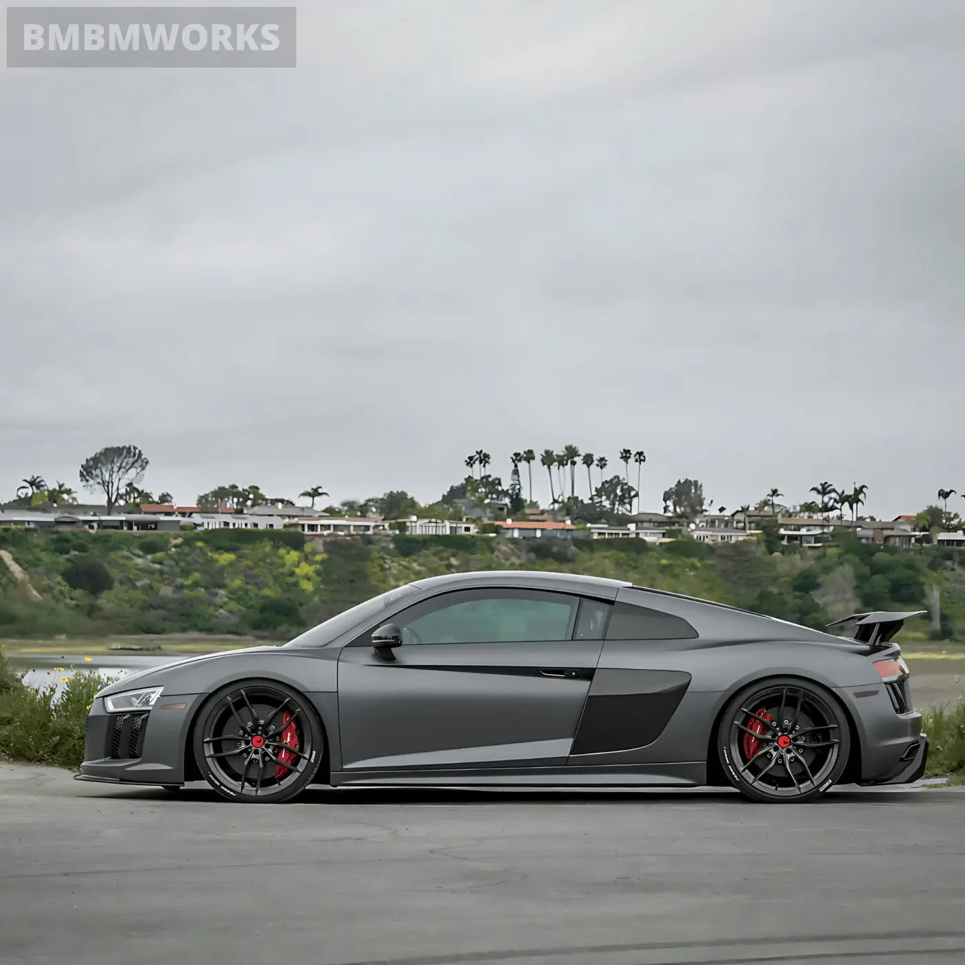 Audi R8 Forged Carbon Fiber Rear Spoiler / Wing Body Kits & Performance 3
