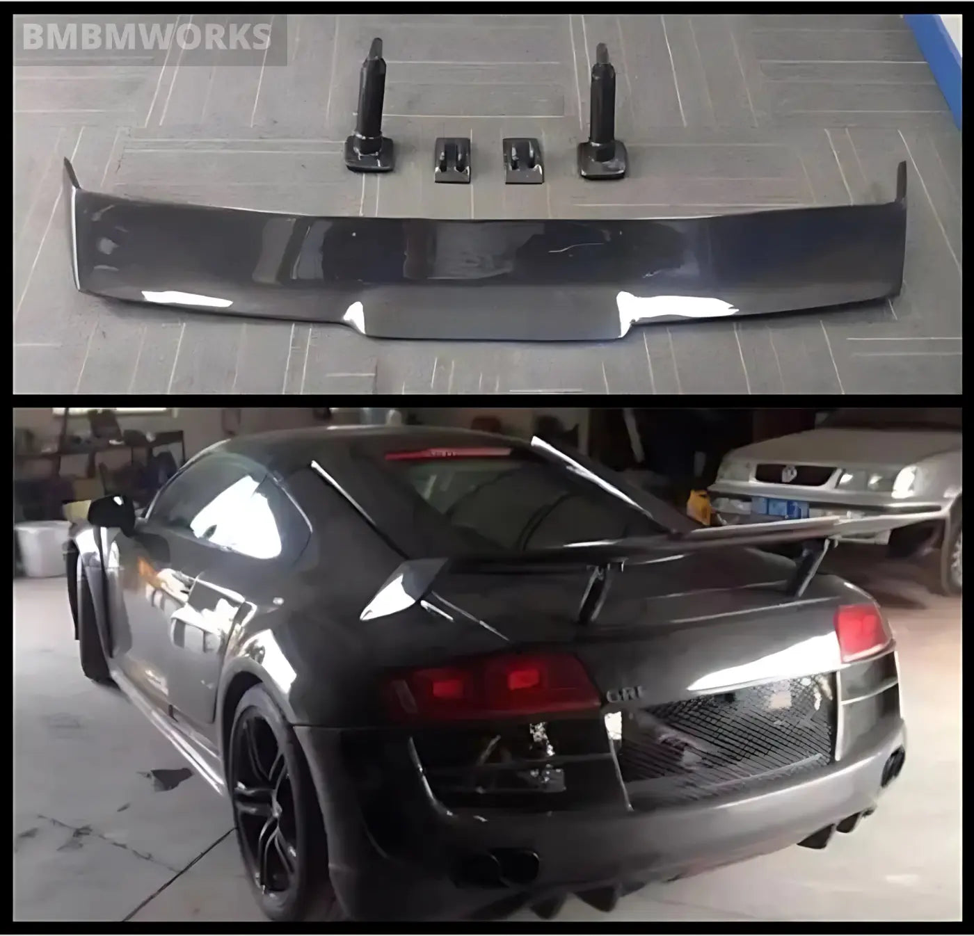 Audi R8 (Gen 1) Forged Carbon Fiber Rear Spoiler / Wing Body Kits & Performance 2