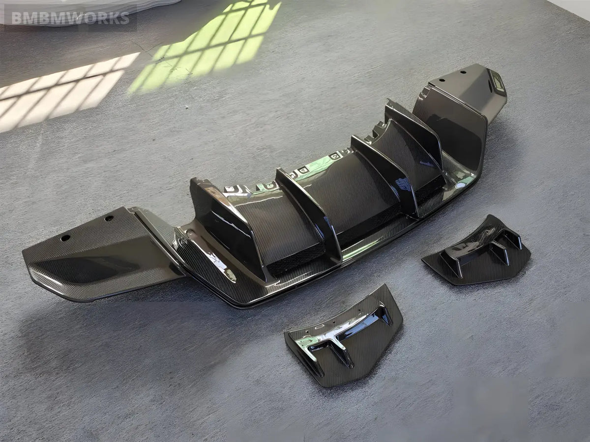 Audi R8 P-Type Carbon Fiber Rear Diffuser & Rear Lip Body Kit (2016-2018) Body Kits & Performance 2