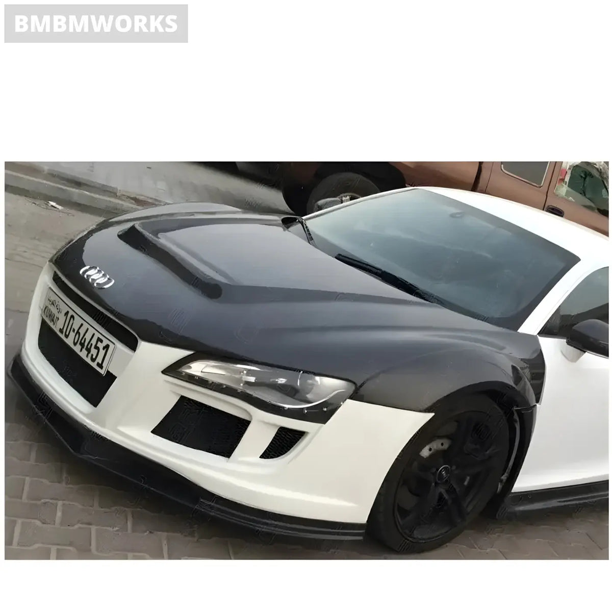 Audi R8 PPI Style Carbon Fiber Hood Body Kit Body Kits & Performance 2