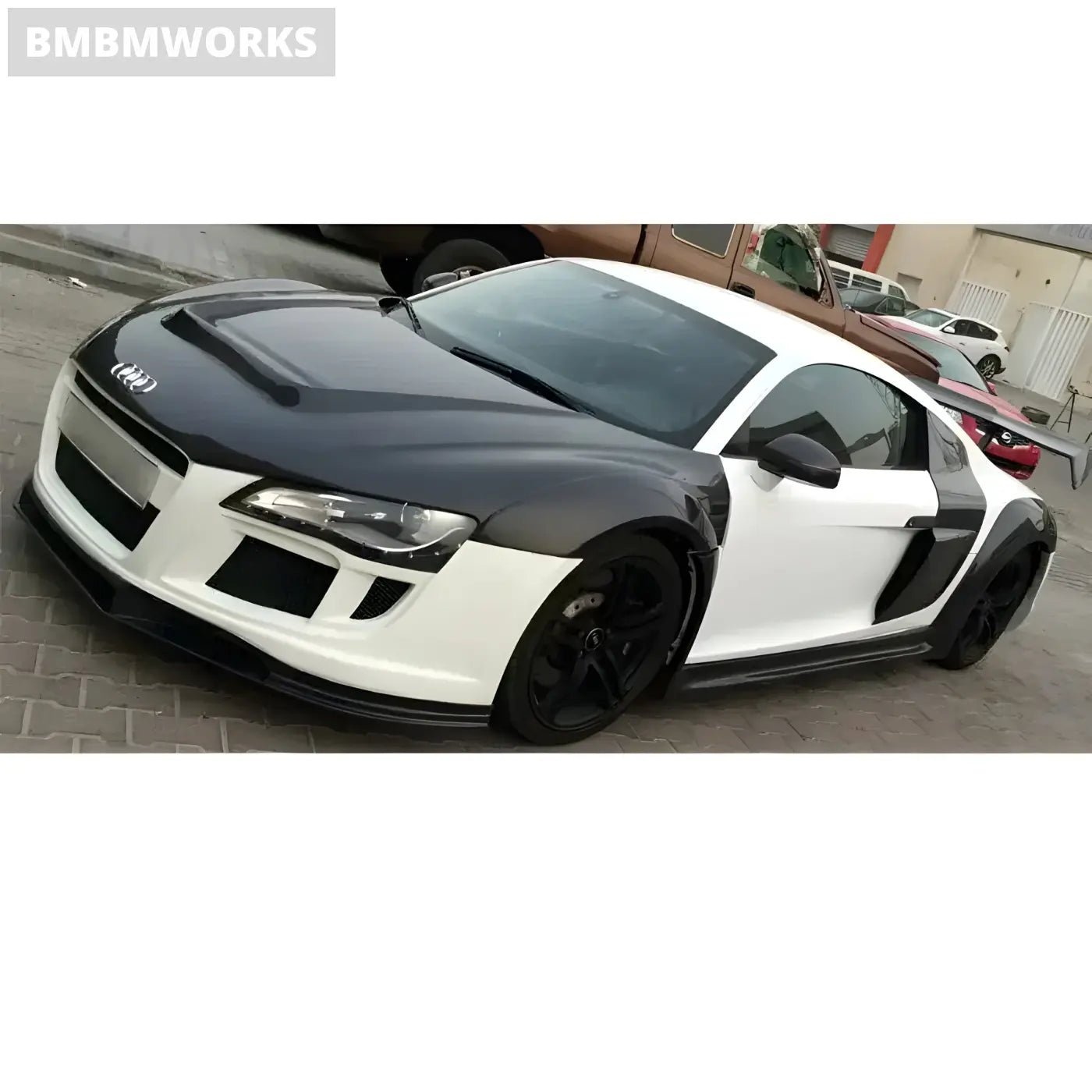 Audi R8 PPI Style Carbon Fiber Hood Body Kit Body Kits & Performance 2