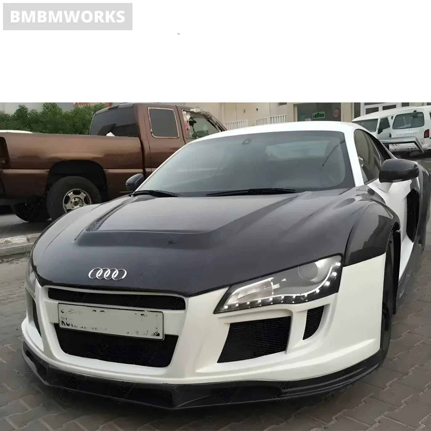 Audi R8 PPI Style Carbon Fiber Hood Body Kit Body Kits & Performance 2