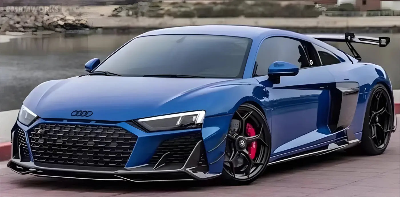 Audi R8 V10 Carbon Fiber Side Skirt Body Kit (2017-2024) Body Kits & Performance 4