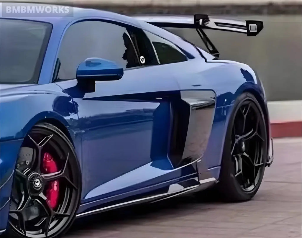 Audi R8 V10 Carbon Fiber Side Skirt Body Kit (2017-2024) Body Kits & Performance 4