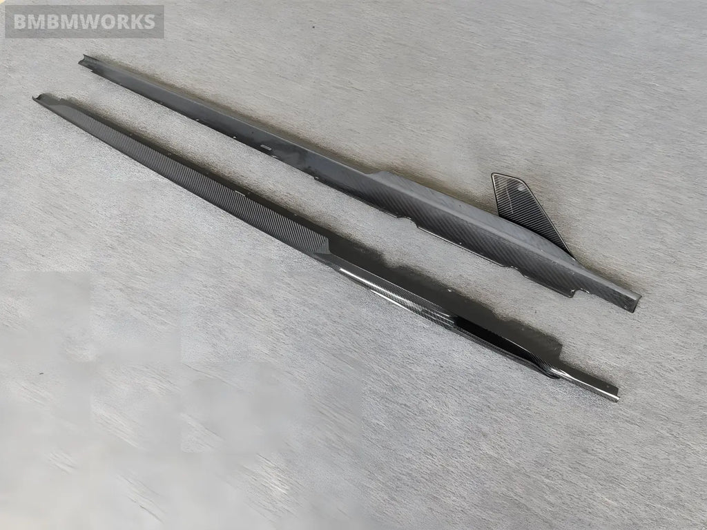 Audi R8 V10 Carbon Fiber Side Skirt Body Kit (2017-2024) Body Kits & Performance 4