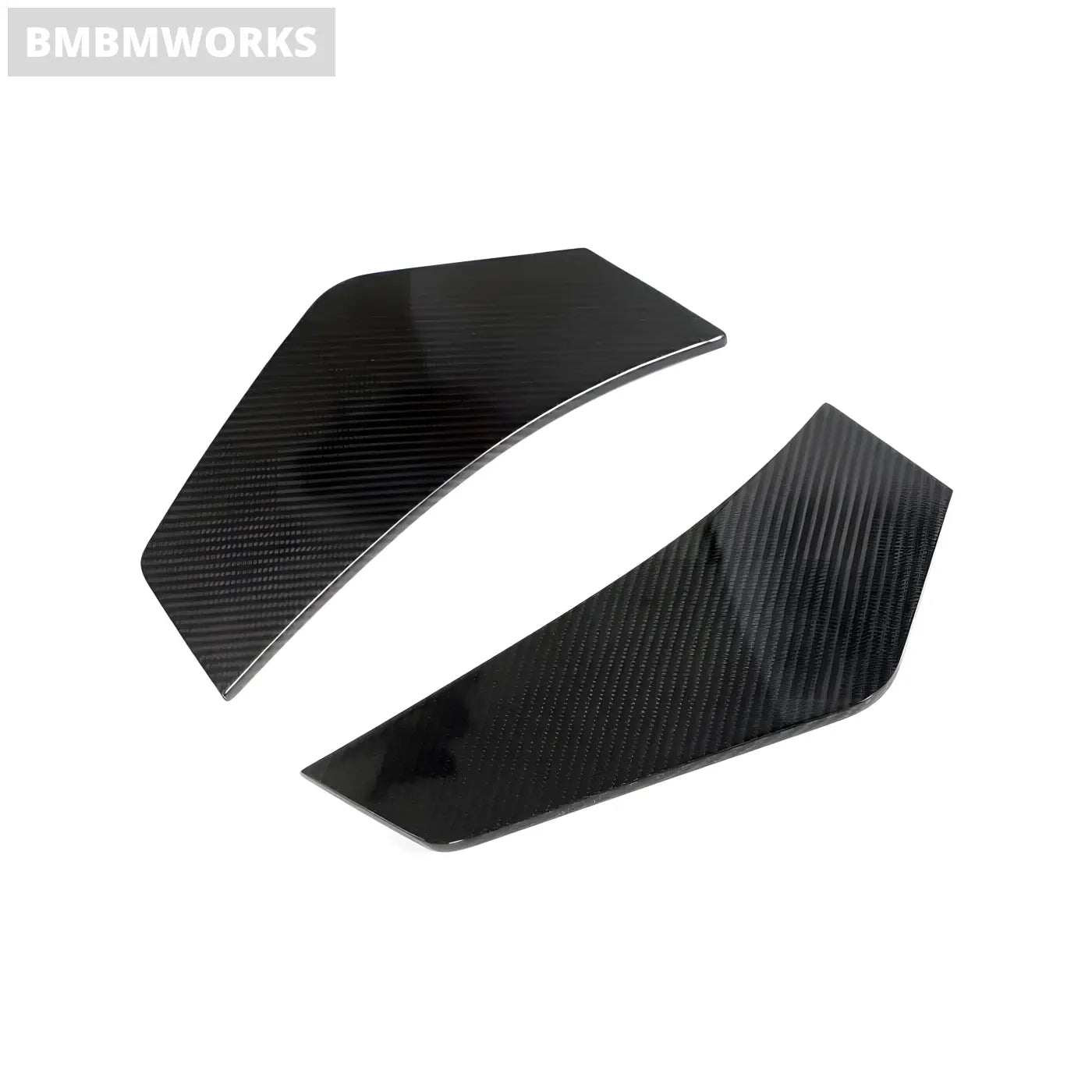 Audi R8 V10 Coupe 2-Door Carbon Fiber Rear Bumper Splitter Canards (2023) Body Kits & Performance 2