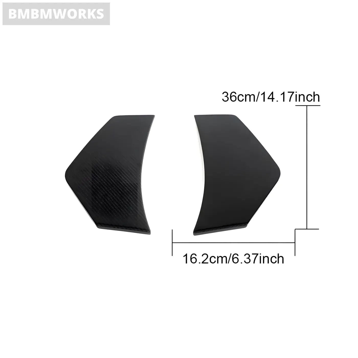 Audi R8 V10 Coupe 2-Door Carbon Fiber Rear Bumper Splitter Canards (2023) Body Kits & Performance 2