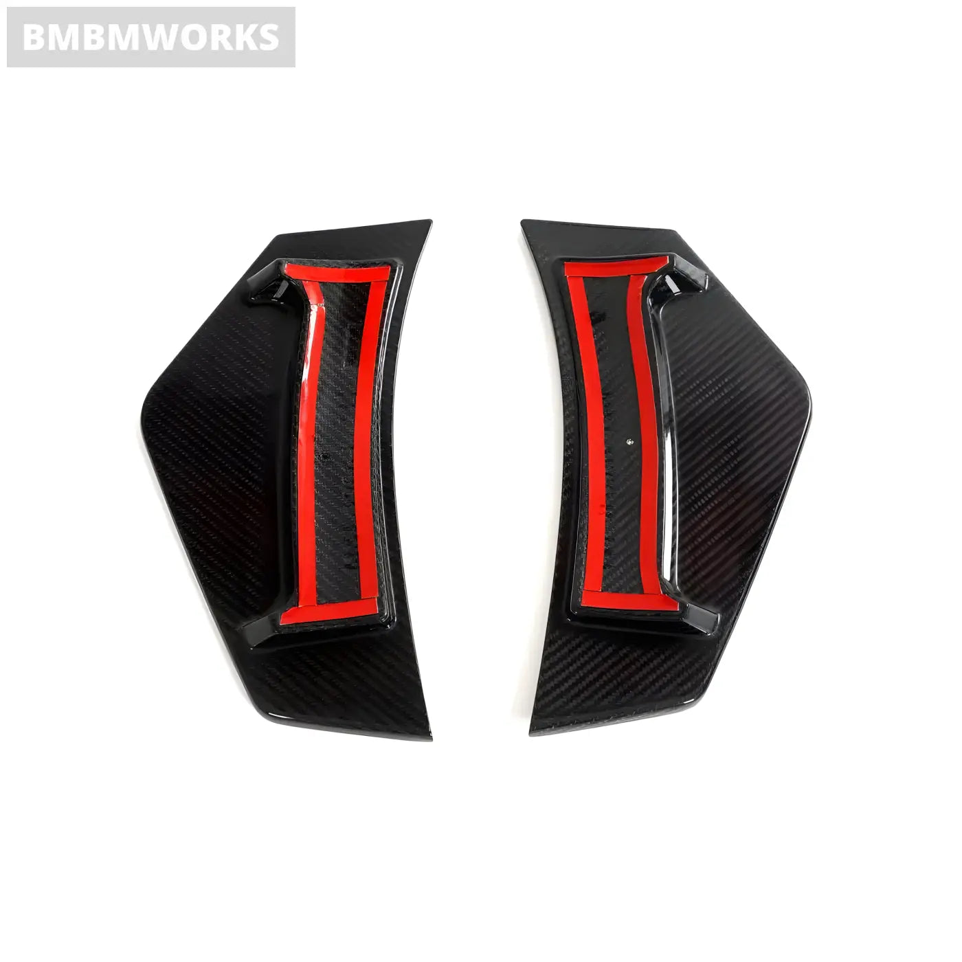 Audi R8 V10 Coupe 2-Door Carbon Fiber Rear Bumper Splitter Canards (2023) Body Kits & Performance 2