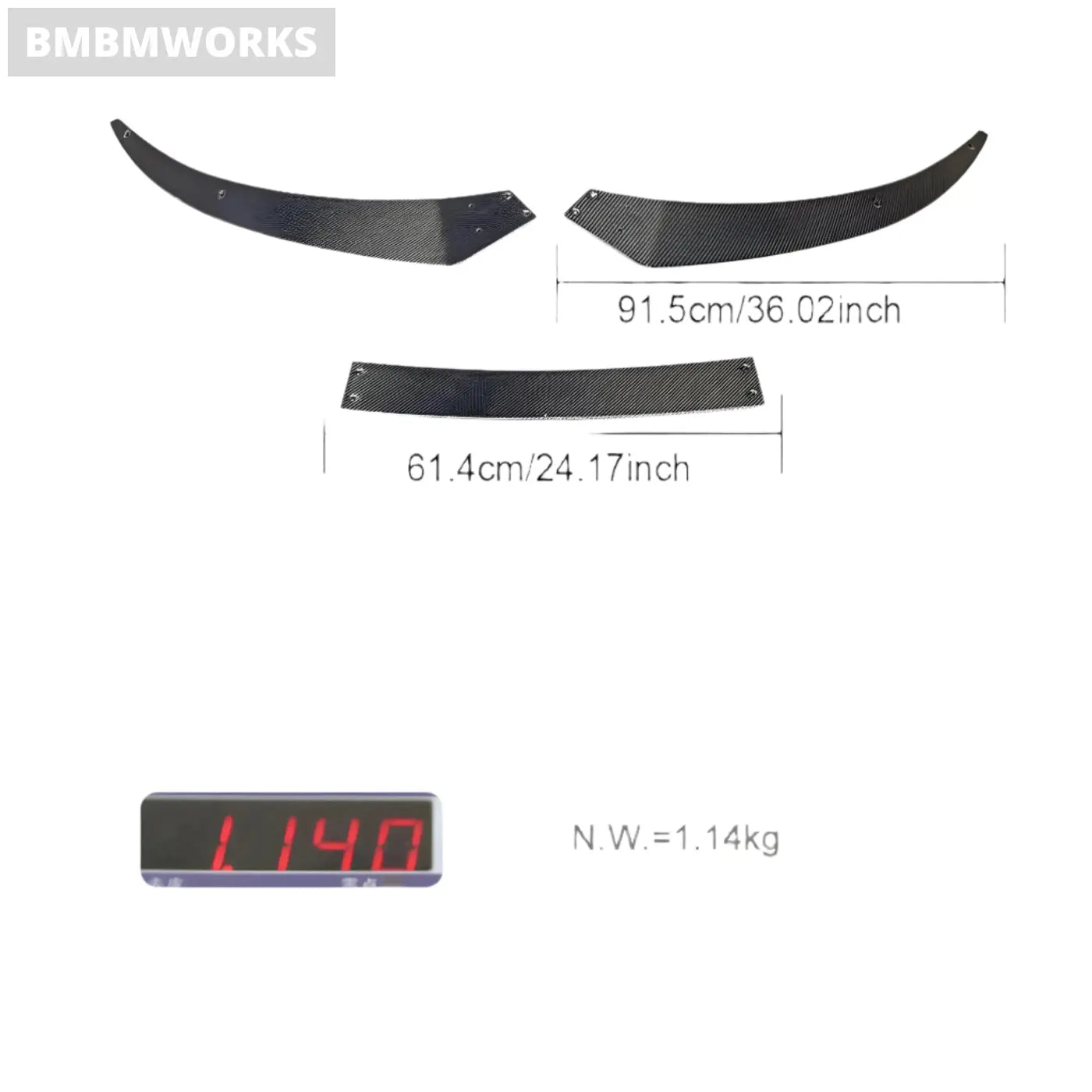 Audi R8 V10 Gen 2 Carbon Fiber Front Bumper Lip (2016-2018) Body Kits & Performance 4