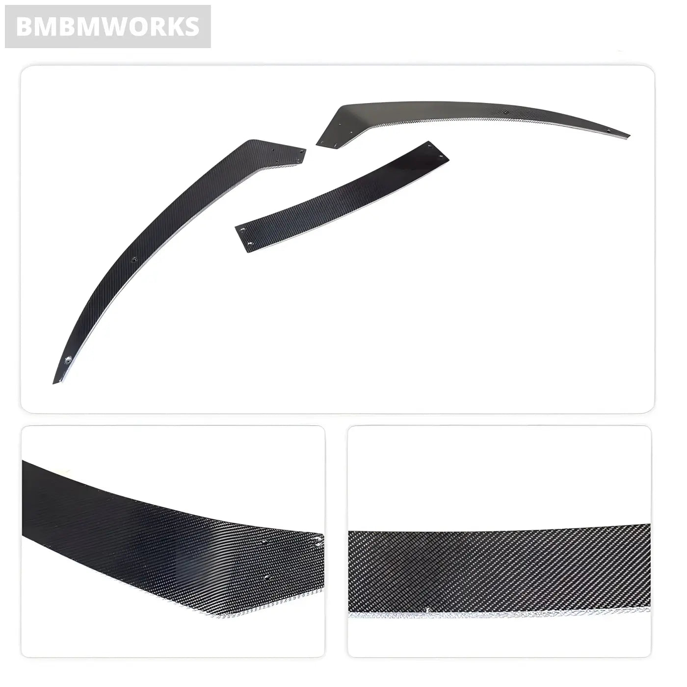 Audi R8 V10 Gen 2 Carbon Fiber Front Bumper Lip (2016-2018) Body Kits & Performance 4