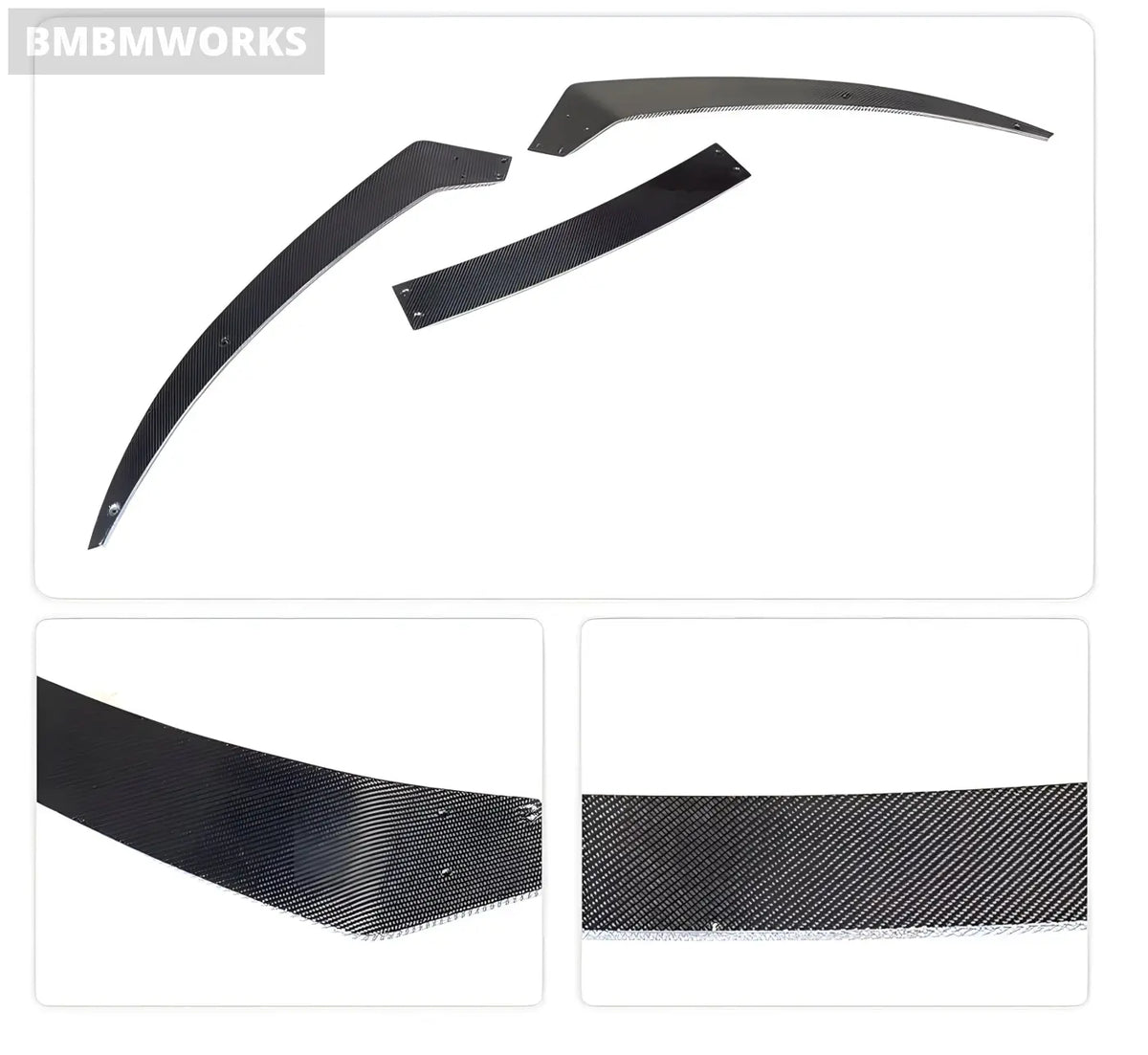 Audi R8 V10 Gen 2 Carbon Fiber Front Bumper Lip (2016-2018) Body Kits & Performance 2