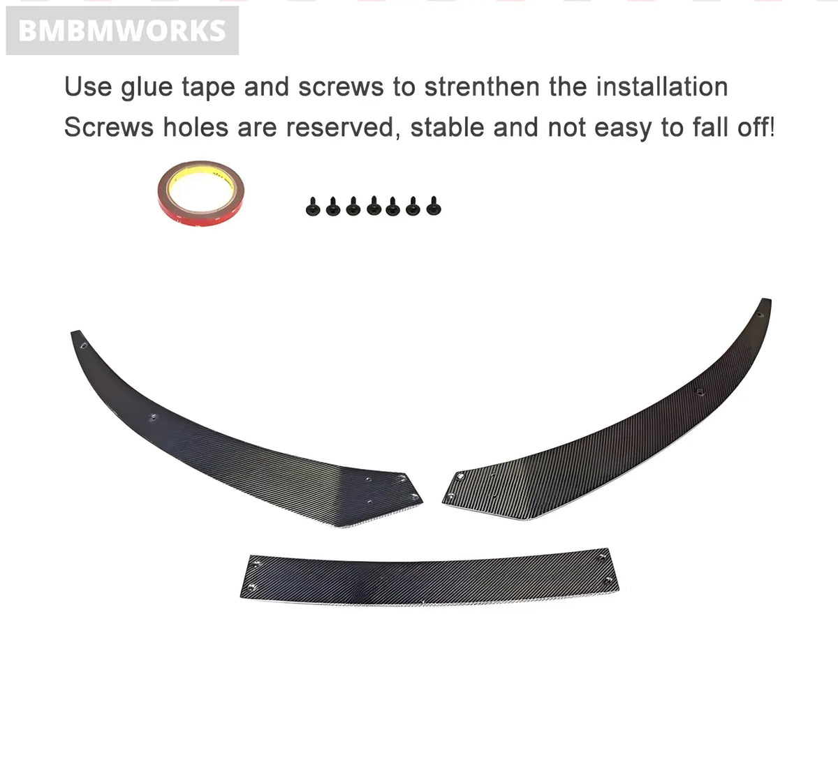 Audi R8 V10 Gen 2 Carbon Fiber Front Bumper Lip (2016-2018) Body Kits & Performance 2