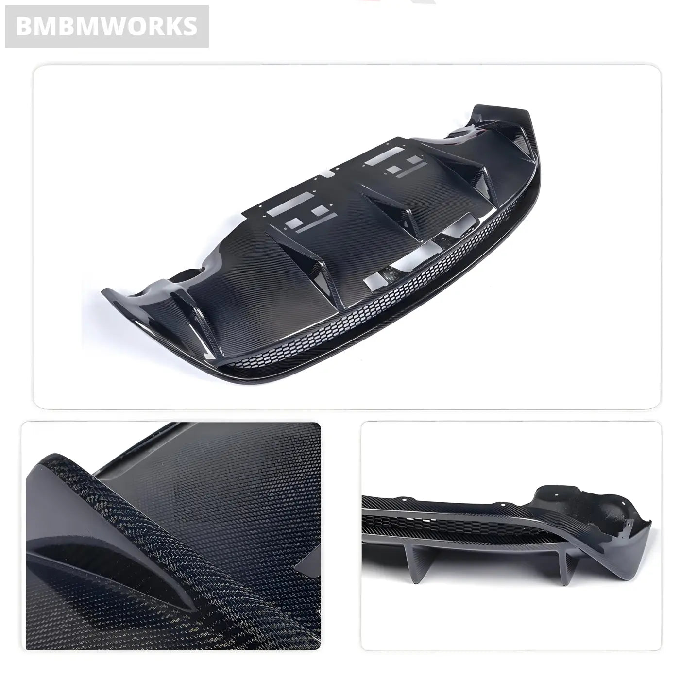 Audi R8 V8/V10 Carbon Fiber Rear Diffuser (2008-2015) Body Kits & Performance 4