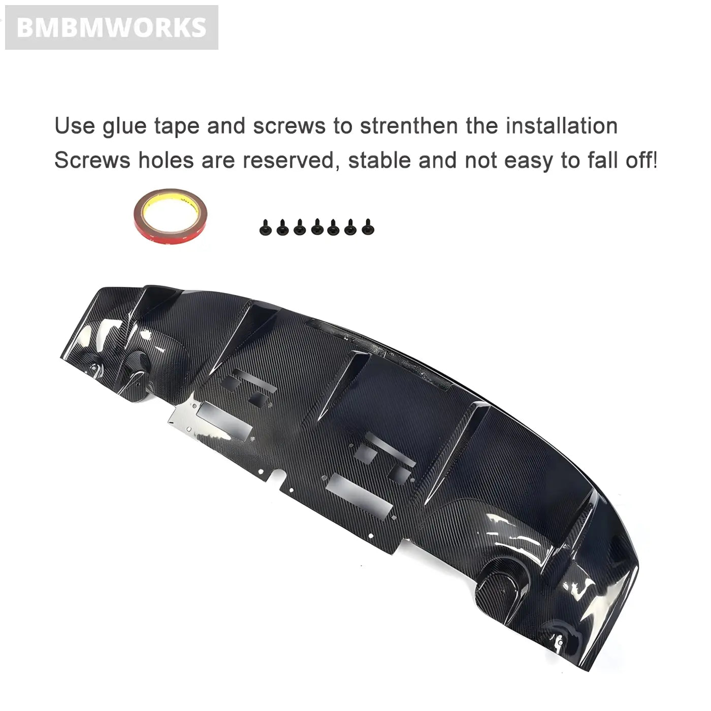 Audi R8 V8/V10 Carbon Fiber Rear Diffuser (2008-2015) Body Kits & Performance 4