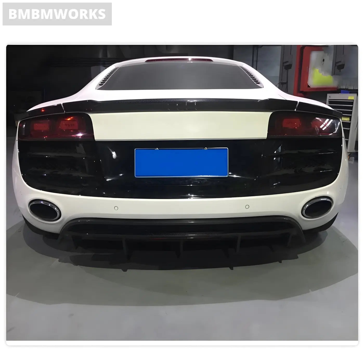 Audi R8 V8/V10 Carbon Fiber Rear Diffuser (2008-2015) Body Kits & Performance 4