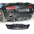 Audi R8 V8/V10 Carbon Fiber Rear Diffuser (2008-2015) Body Kits & Performance 4