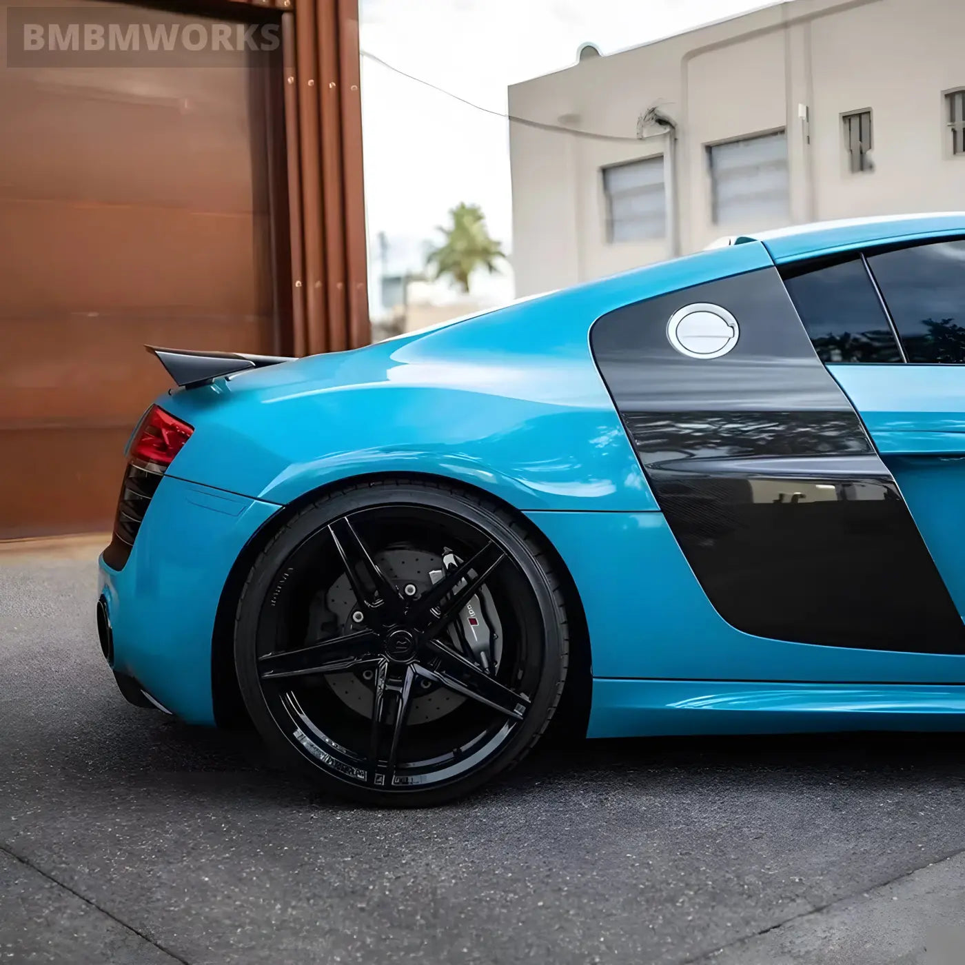 Audi R8 V8/V10 Carbon Fiber Side Door Fender Trim Cover Body Kit (2008-2015) Body Kits & Performance 2