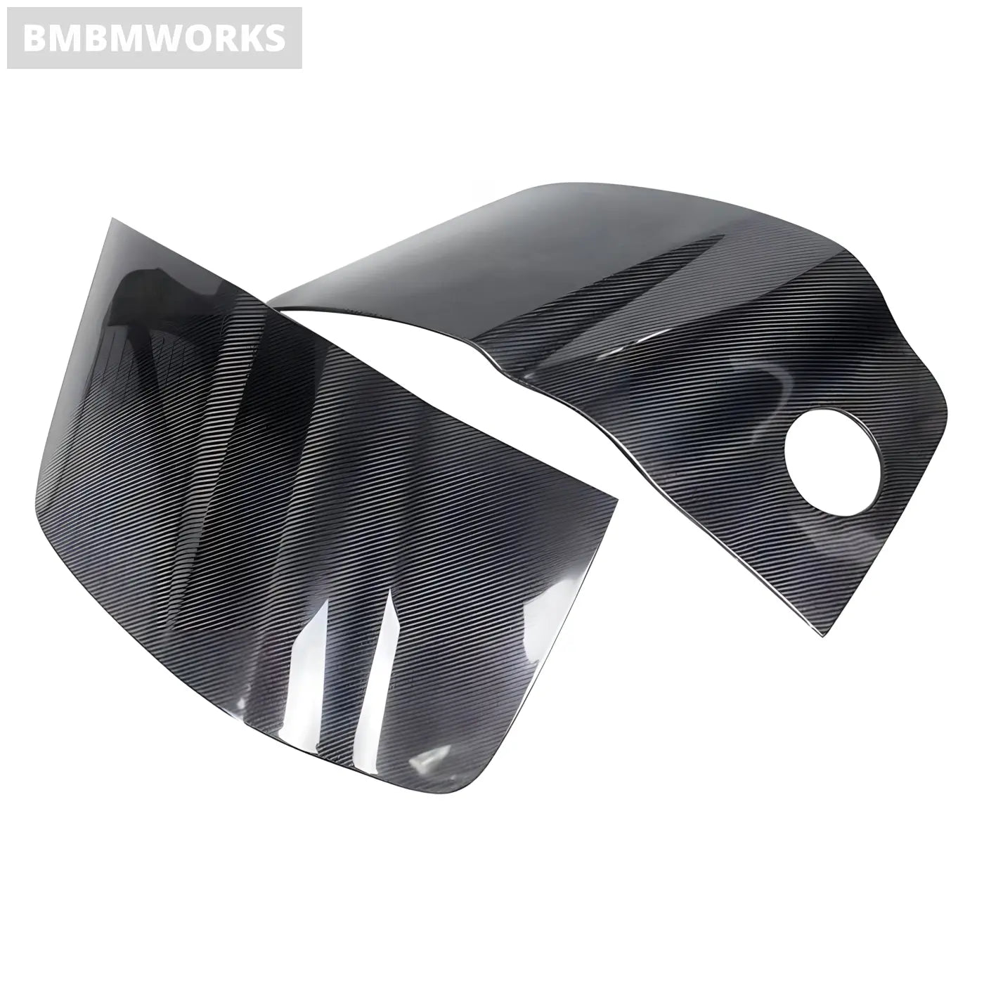 Audi R8 V8/V10 Carbon Fiber Side Door Fender Trim Cover Body Kit (2008-2015) Body Kits & Performance 2