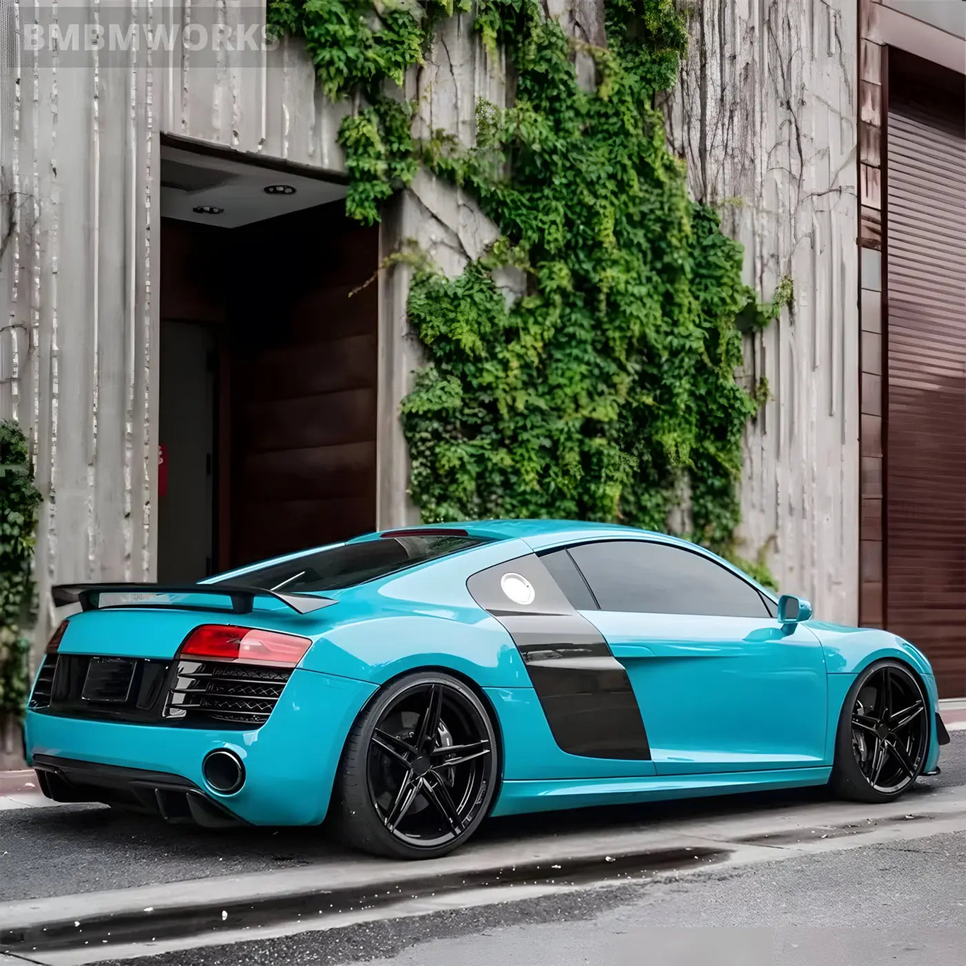 Audi R8 V8/V10 Carbon Fiber Side Door Fender Trim Cover Body Kit (2008-2015) Body Kits & Performance 2