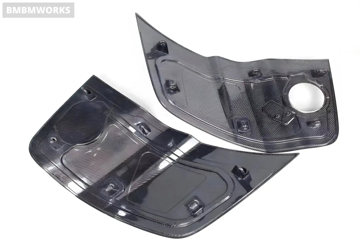 Audi R8 V8/V10 Coupe Carbon Fiber Side Door Fender Blade Trims (2008-2015) Body Kits & Performance 4