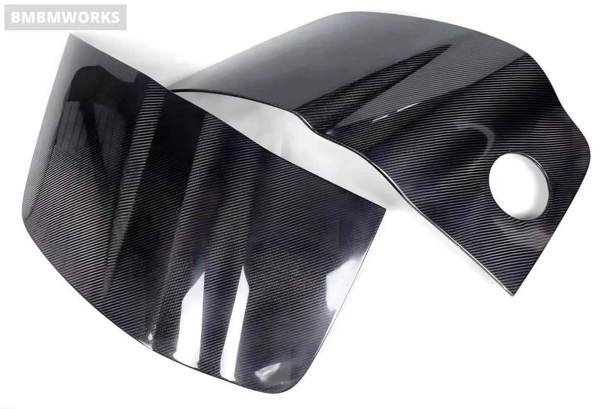 Audi R8 V8/V10 Coupe Carbon Fiber Side Door Fender Blade Trims (2008-2015) Body Kits & Performance 4